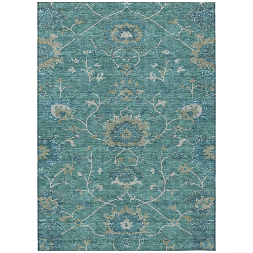 Chantille ACN2290 Teal 5' x 7'6