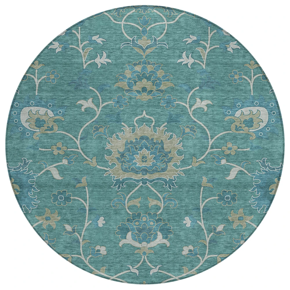 Chantille ACN2290 Teal 8' x 8' Rug