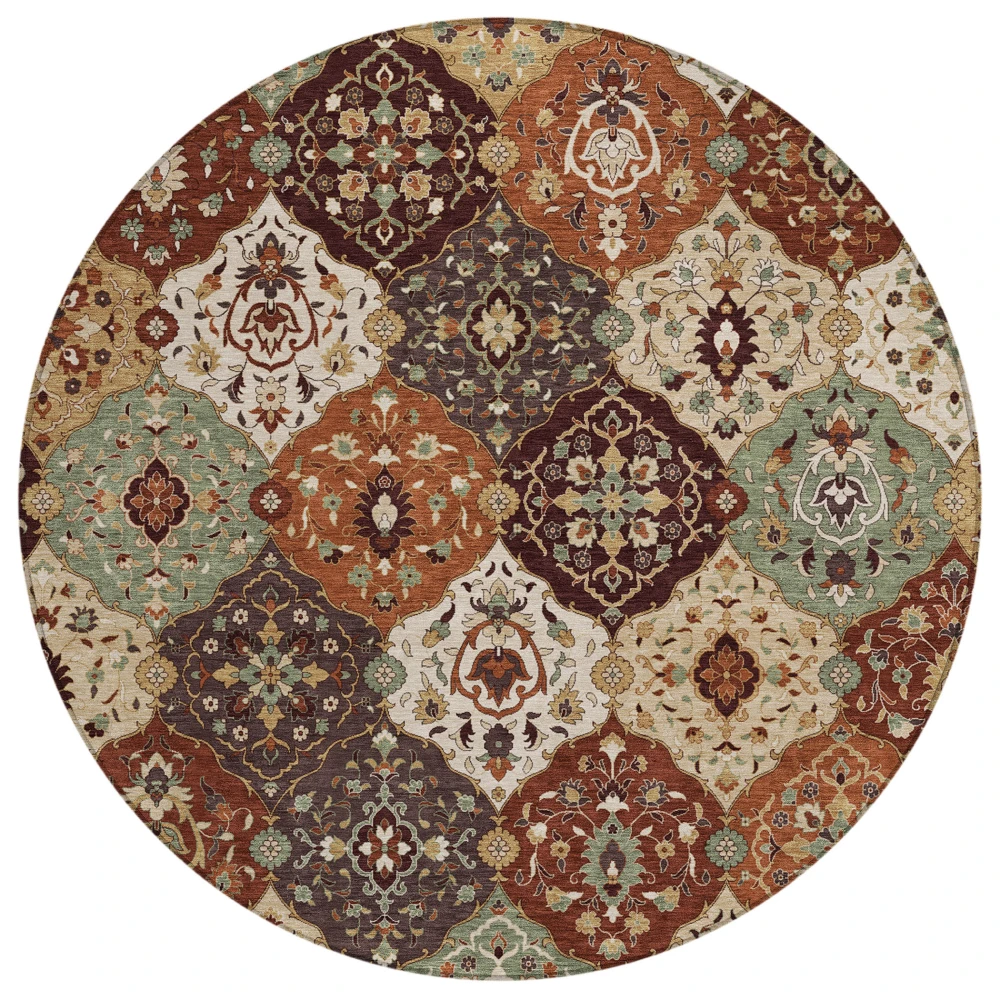 Chantille ACN2292 Paprika 8' x 8' Rug