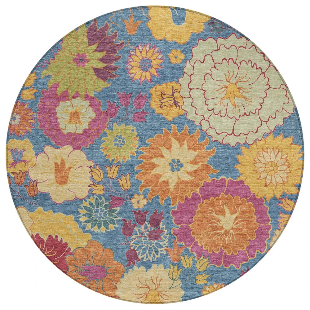Chantille ACN2293 Blue 8' x 8' Rug