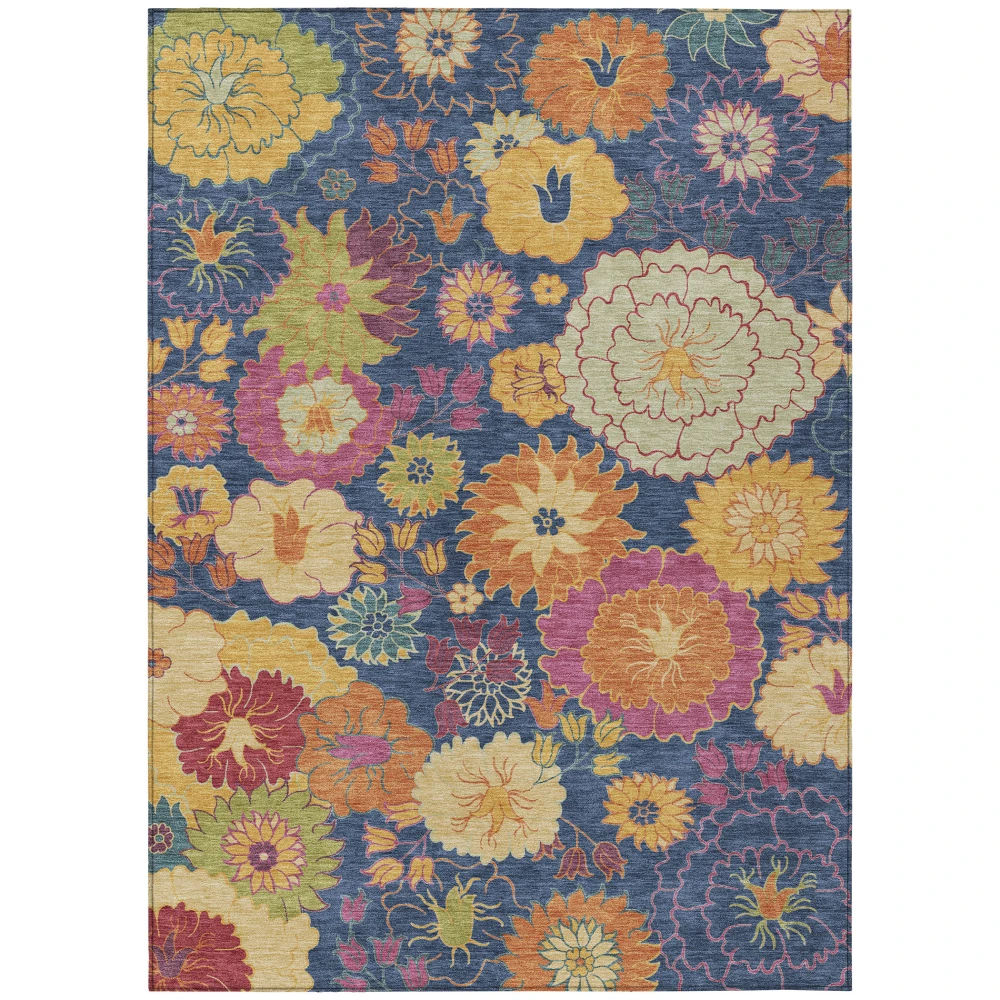 Chantille ACN2293 Navy 5' x 7'6