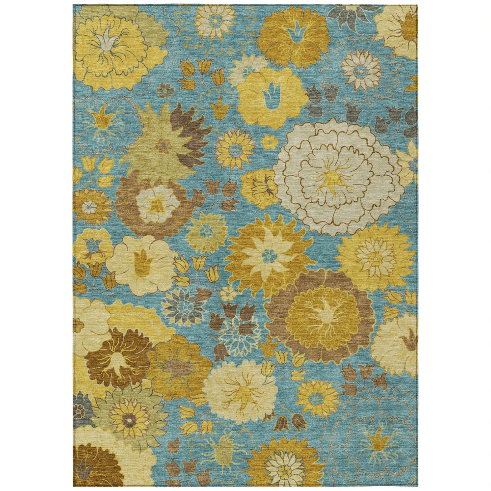 Chantille ACN2294 Aqua 3' x 5' Rug