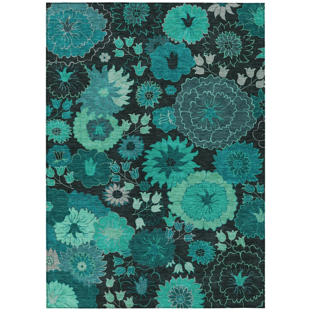 Chantille ACN2295 Teal 5' x 7'6