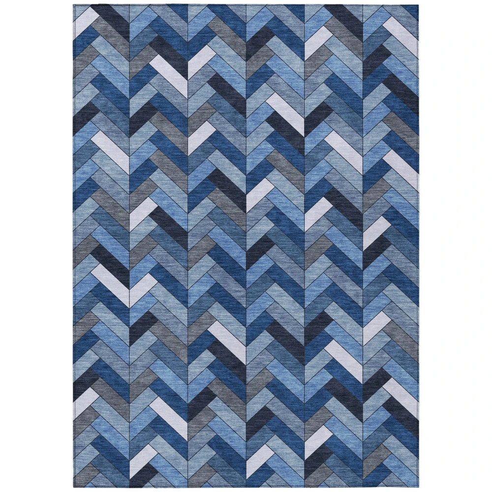 Chantille ACN2296 Blue 5' x 7'6