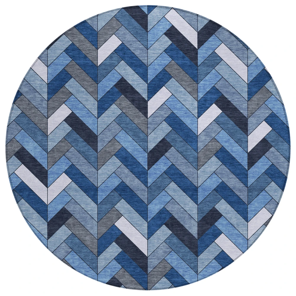 Chantille ACN2296 Blue 8' x 8' Rug