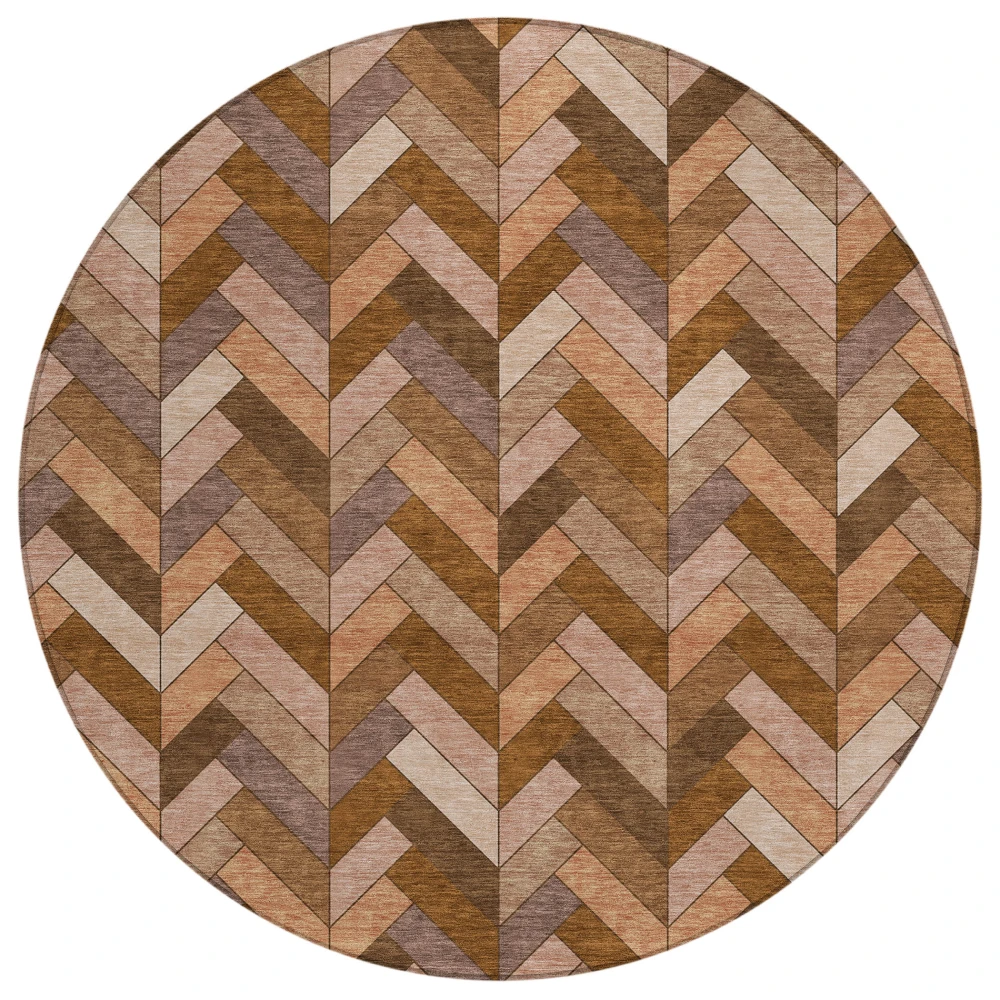 Chantille ACN2296 Copper 8' x 8' Rug