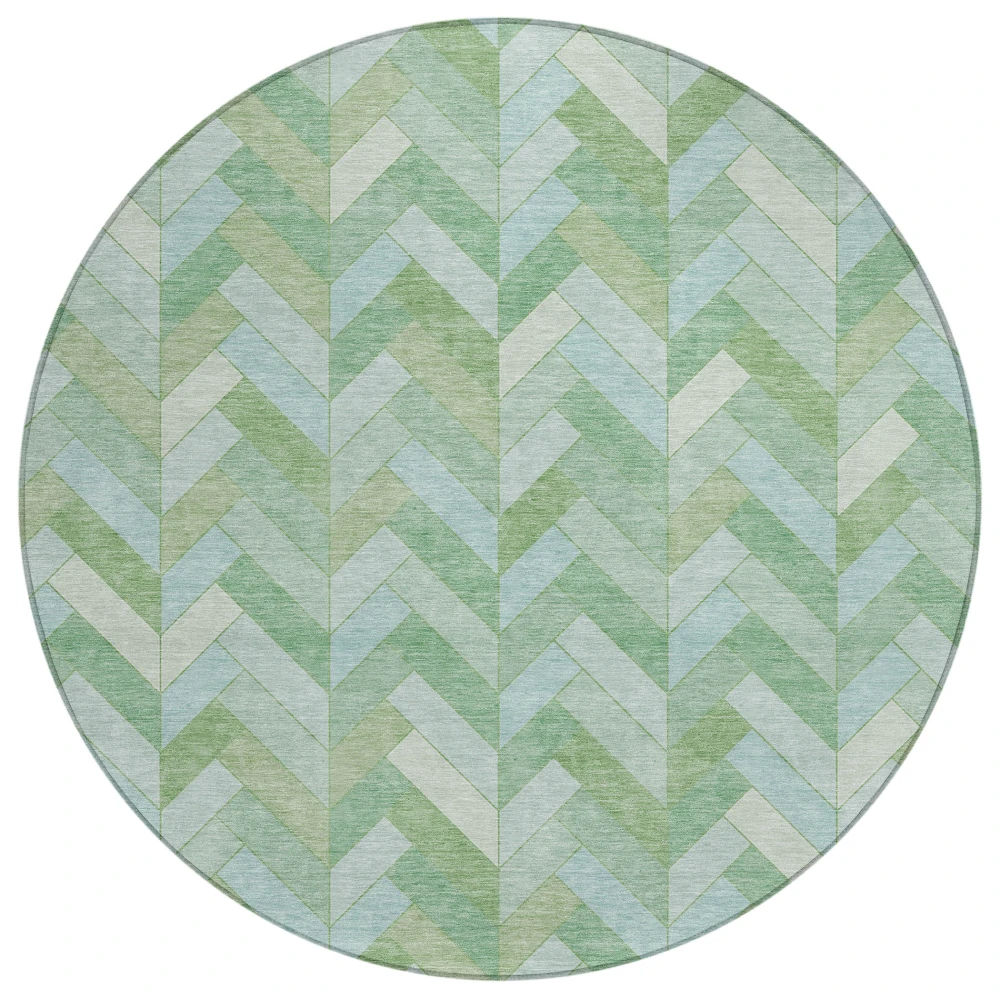 Chantille ACN2297 Green 8' x 8' Rug