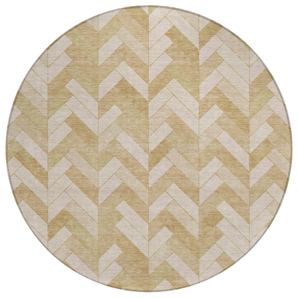 Chantille ACN2297 Wheat 8' x 8' Rug