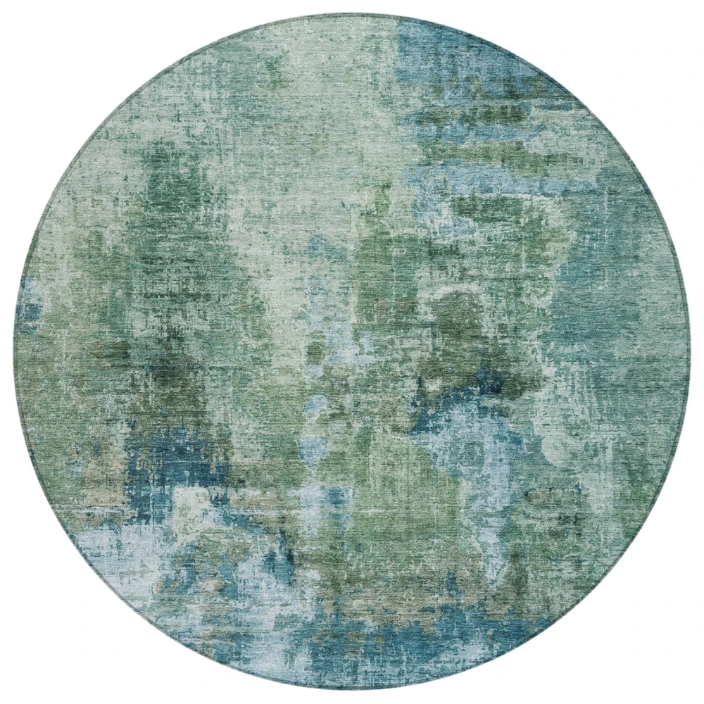 Chantille ACN2300 Teal 8' x 8' Rug