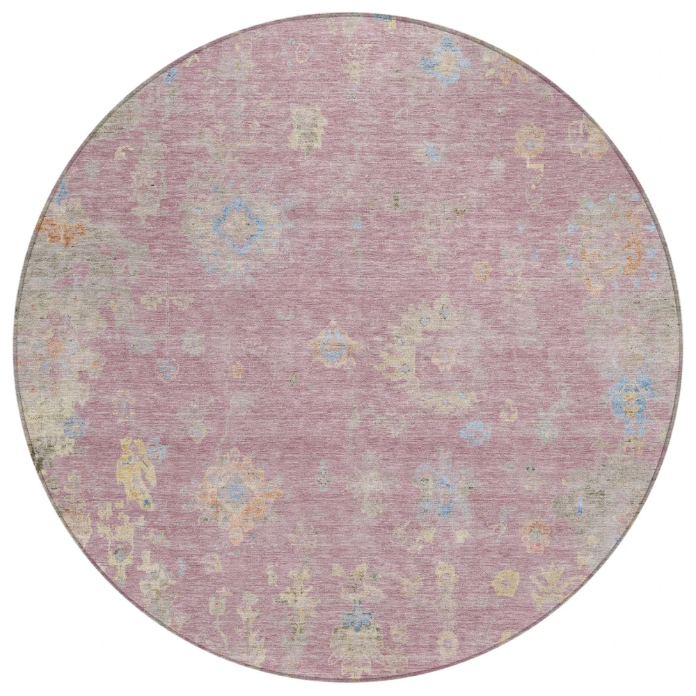 Chantille ACN2302 Pink 8' x 8' Rug