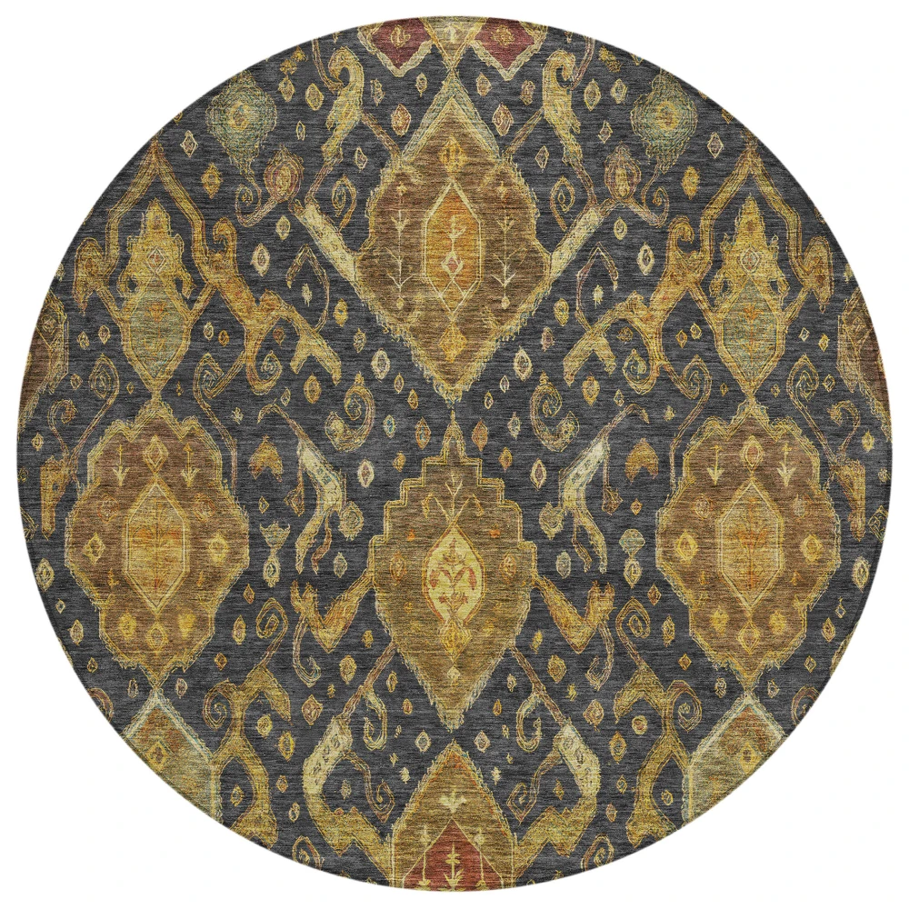 Chantille ACN2306 Charcoal 8' x 8' Rug