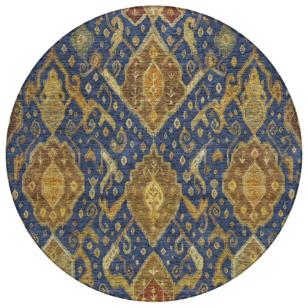 Chantille ACN2306 Navy 8' x 8' Rug