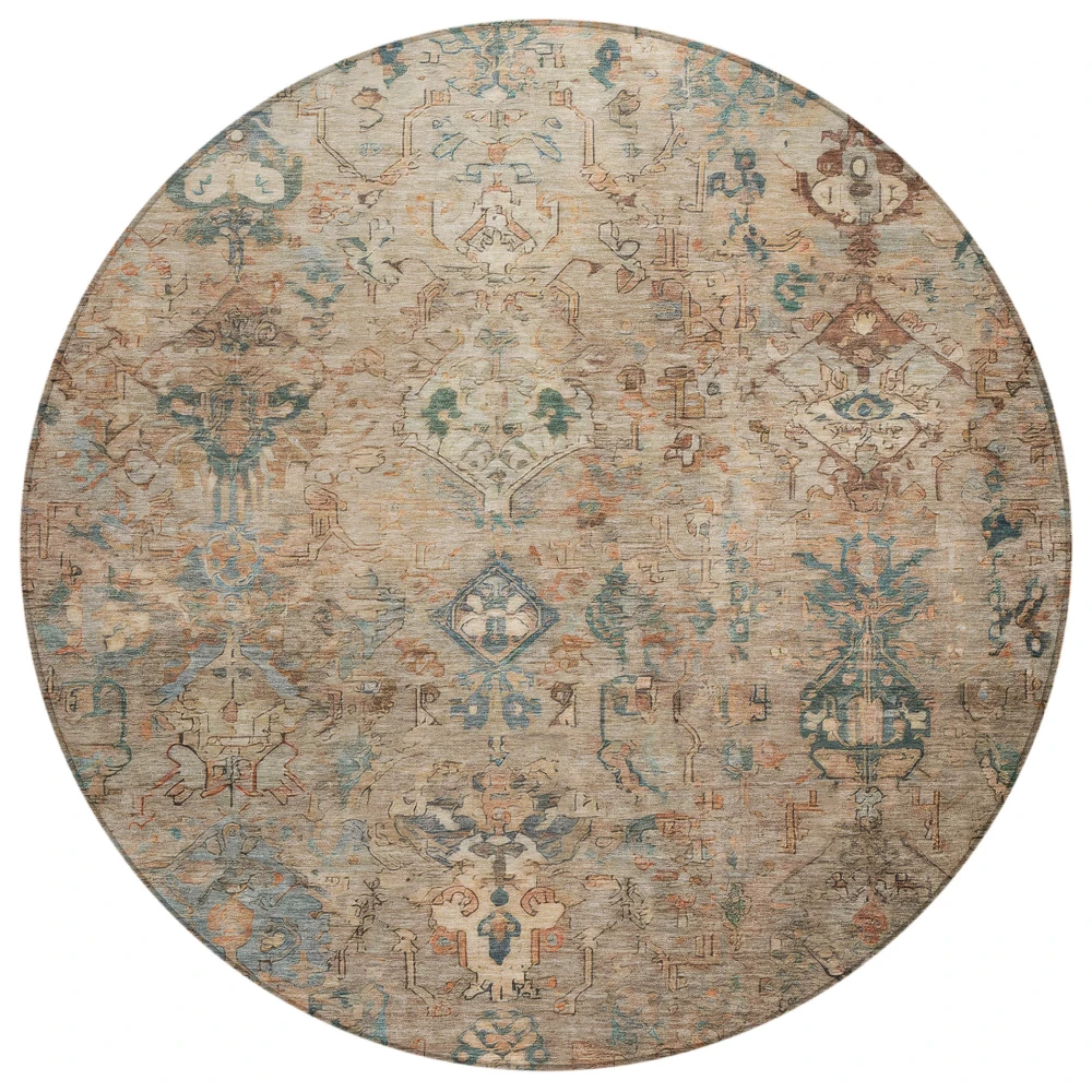 Chantille ACN2320 Khaki 8' x 8' Rug