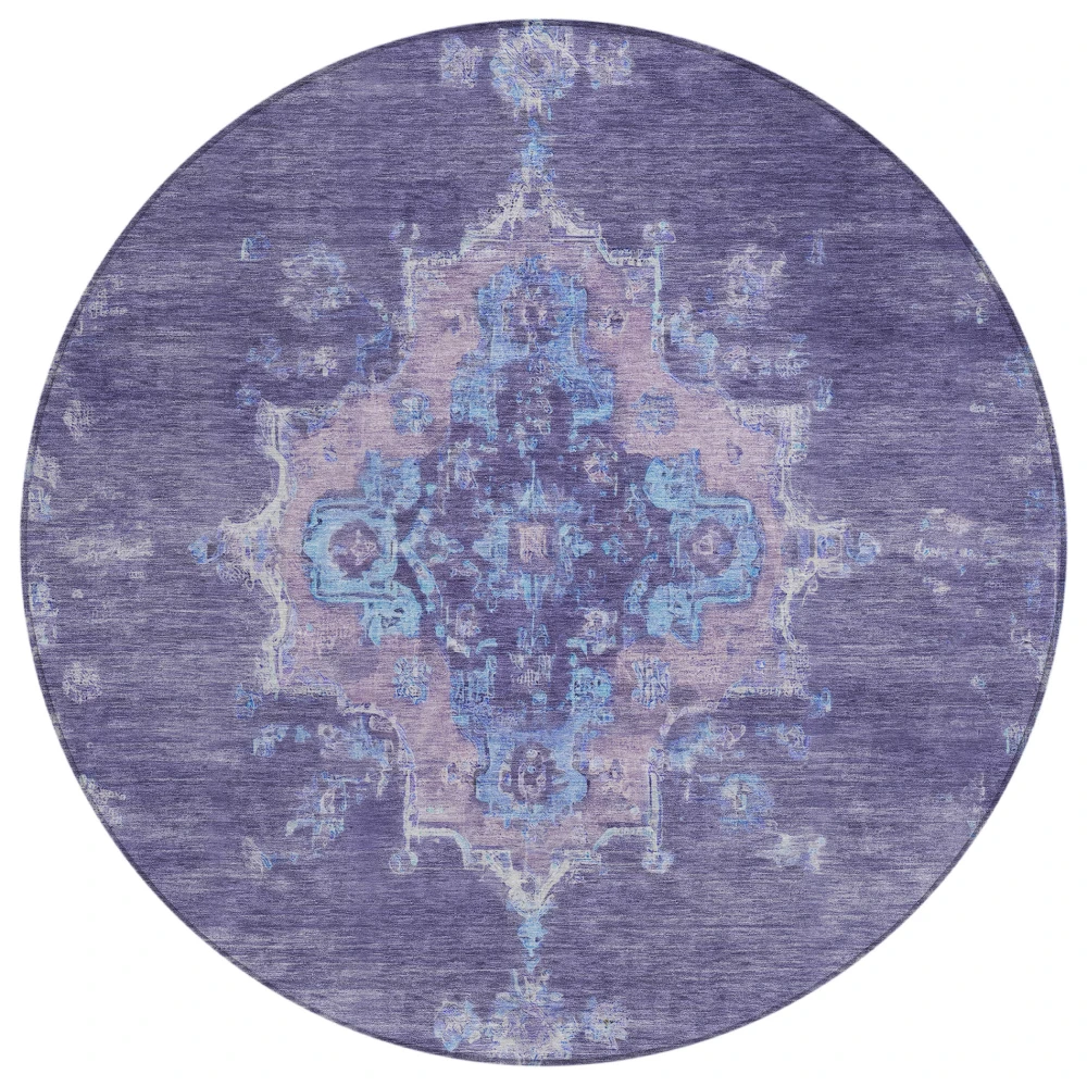 Chantille ACN2321 Purple 8' x 8' Rug