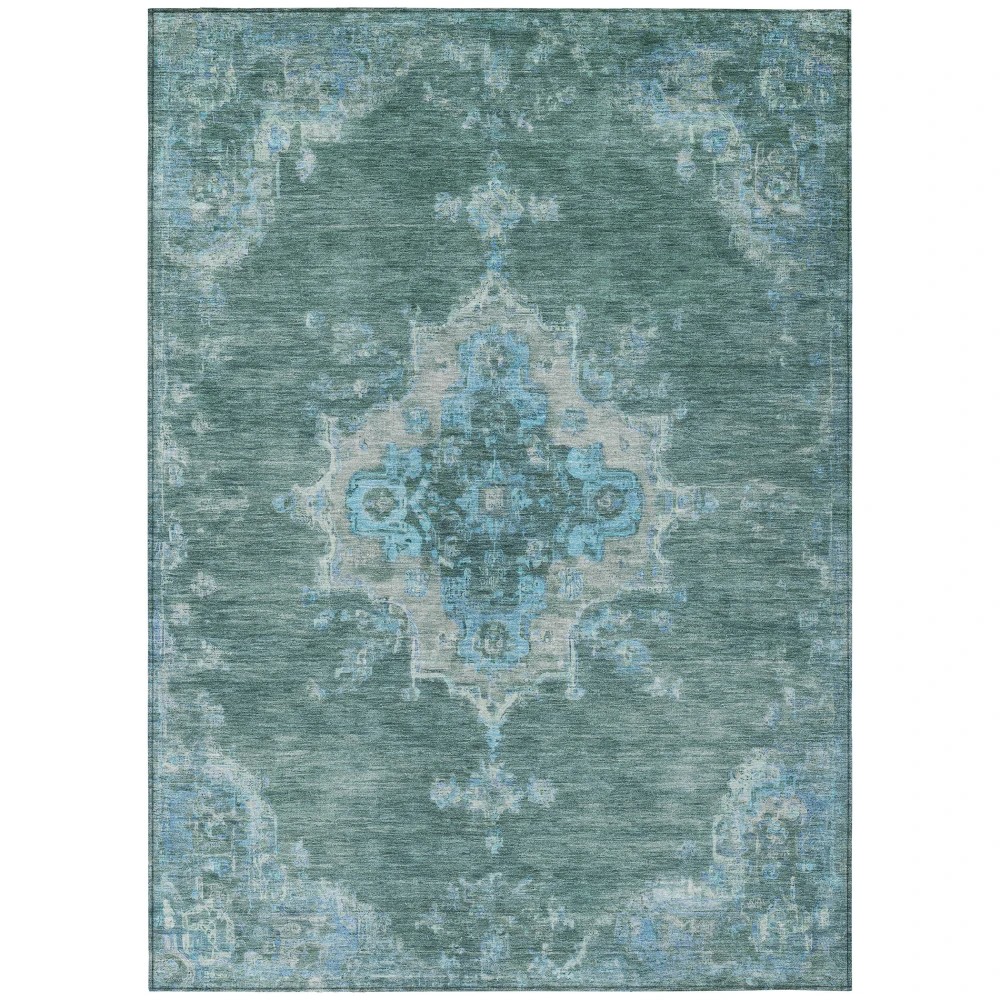 Chantille ACN2321 Teal 5' x 7'6