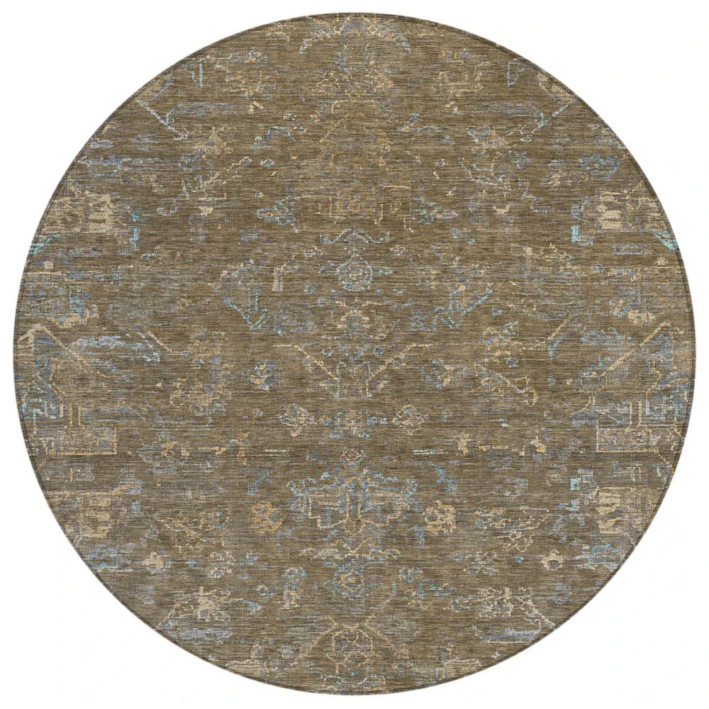 Chantille ACN2322 Brown 8' x 8' Rug