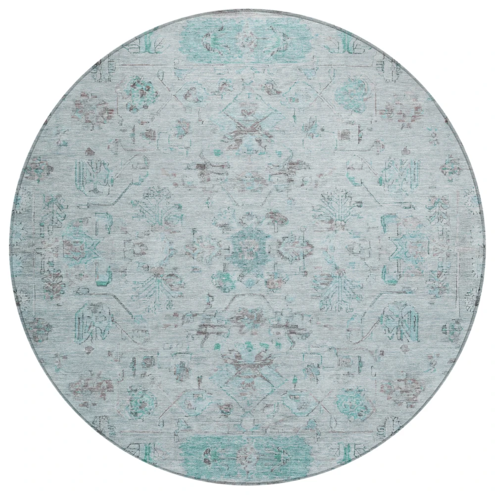 Chantille ACN2323 Teal 8' x 8' Rug