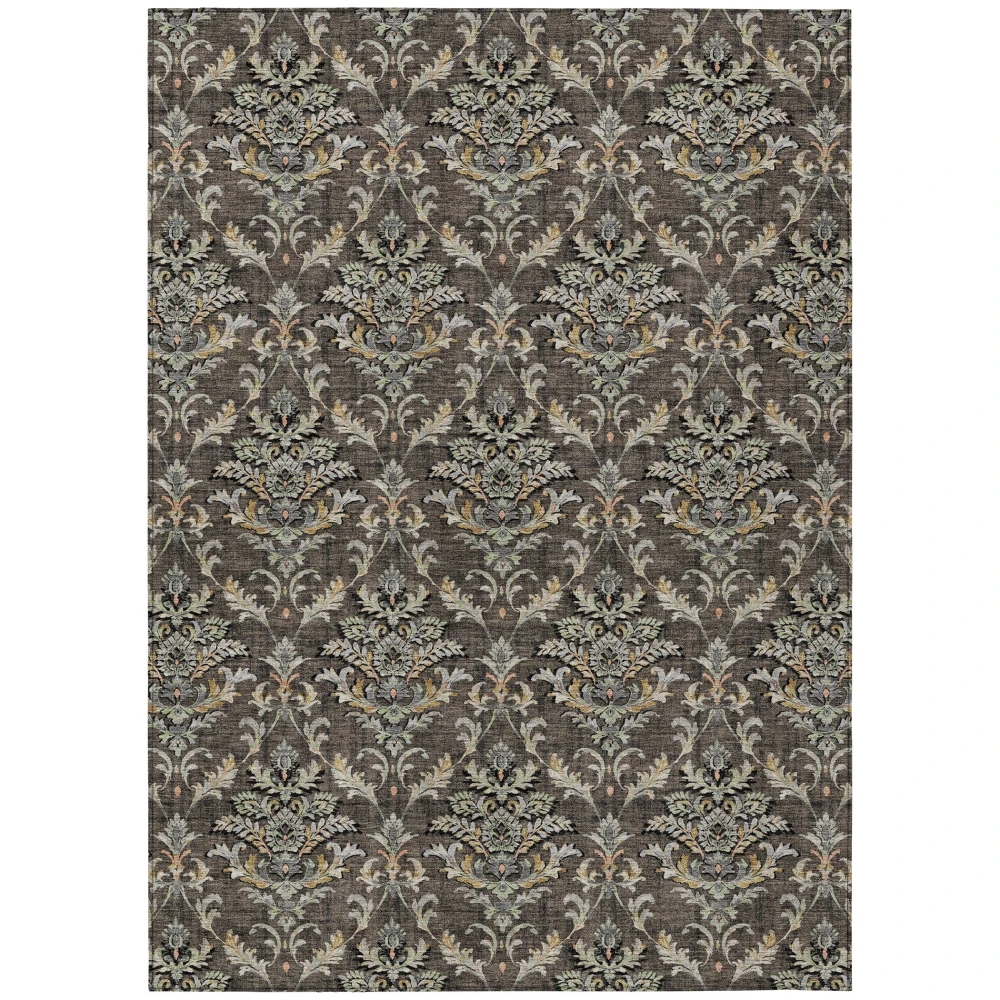 Chantille ACN2325 Chocolate 5' x 7'6