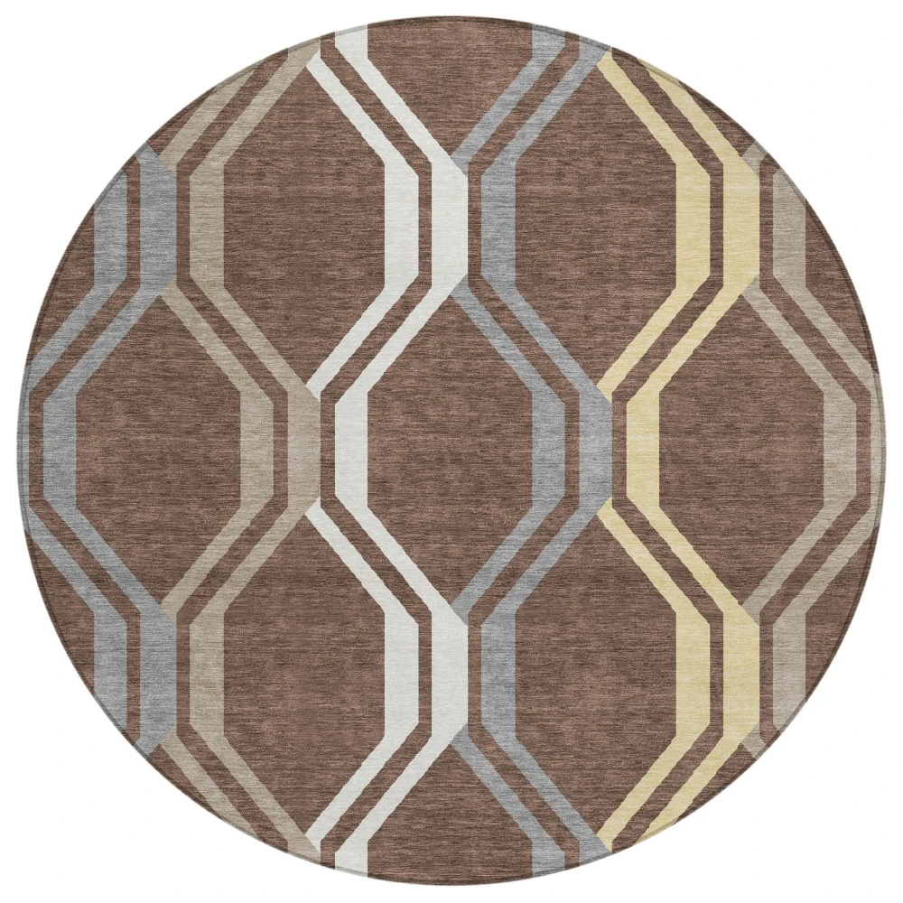 Chantille ACN2326 Chocolate 8' x 8' Rug