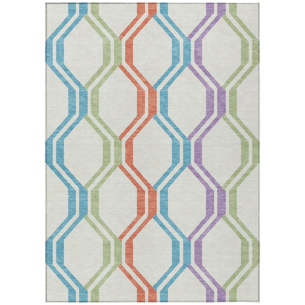 Chantille ACN2326 Pearl 5' x 7'6