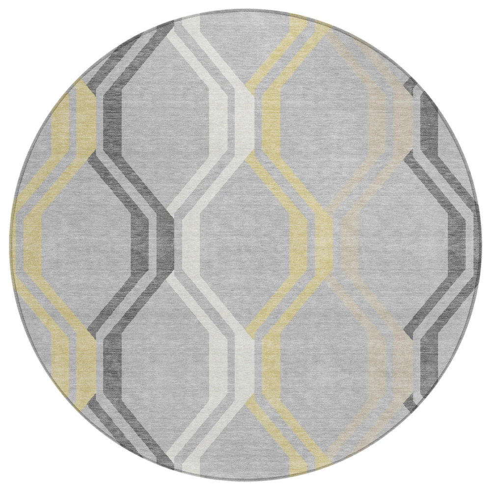 Chantille ACN2326 Silver 8' x 8' Rug