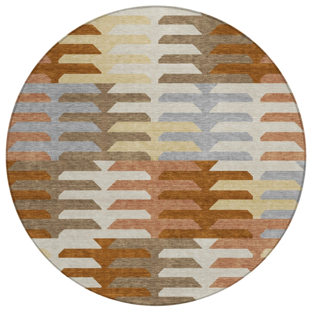 Chantille ACN2328 Copper 8' x 8' Rug