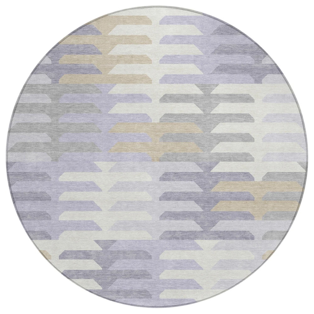 Chantille ACN2328 Lavender 8' x 8' Rug
