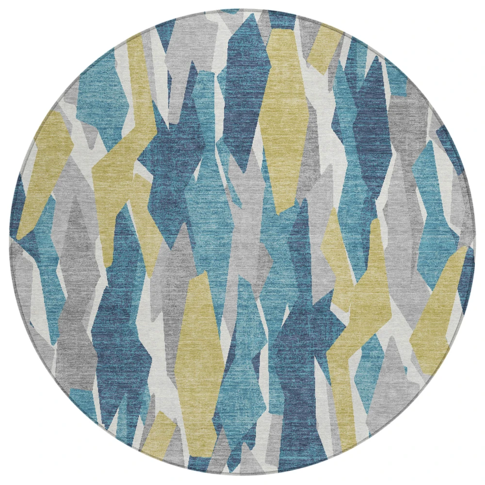 Chantille ACN2329 Teal 8' x 8' Rug
