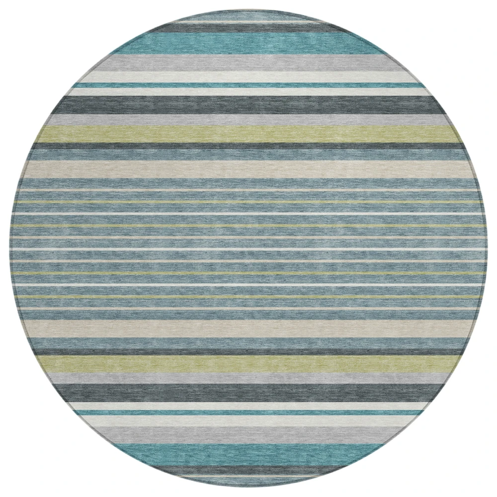 Chantille ACN2330 Teal 8' x 8' Rug