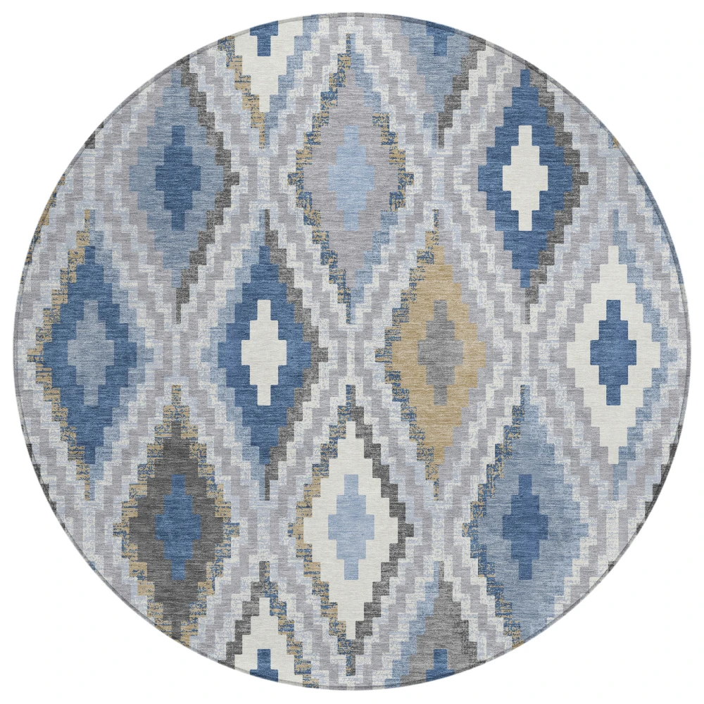 Chantille ACN2331 Denim 8' x 8' Rug