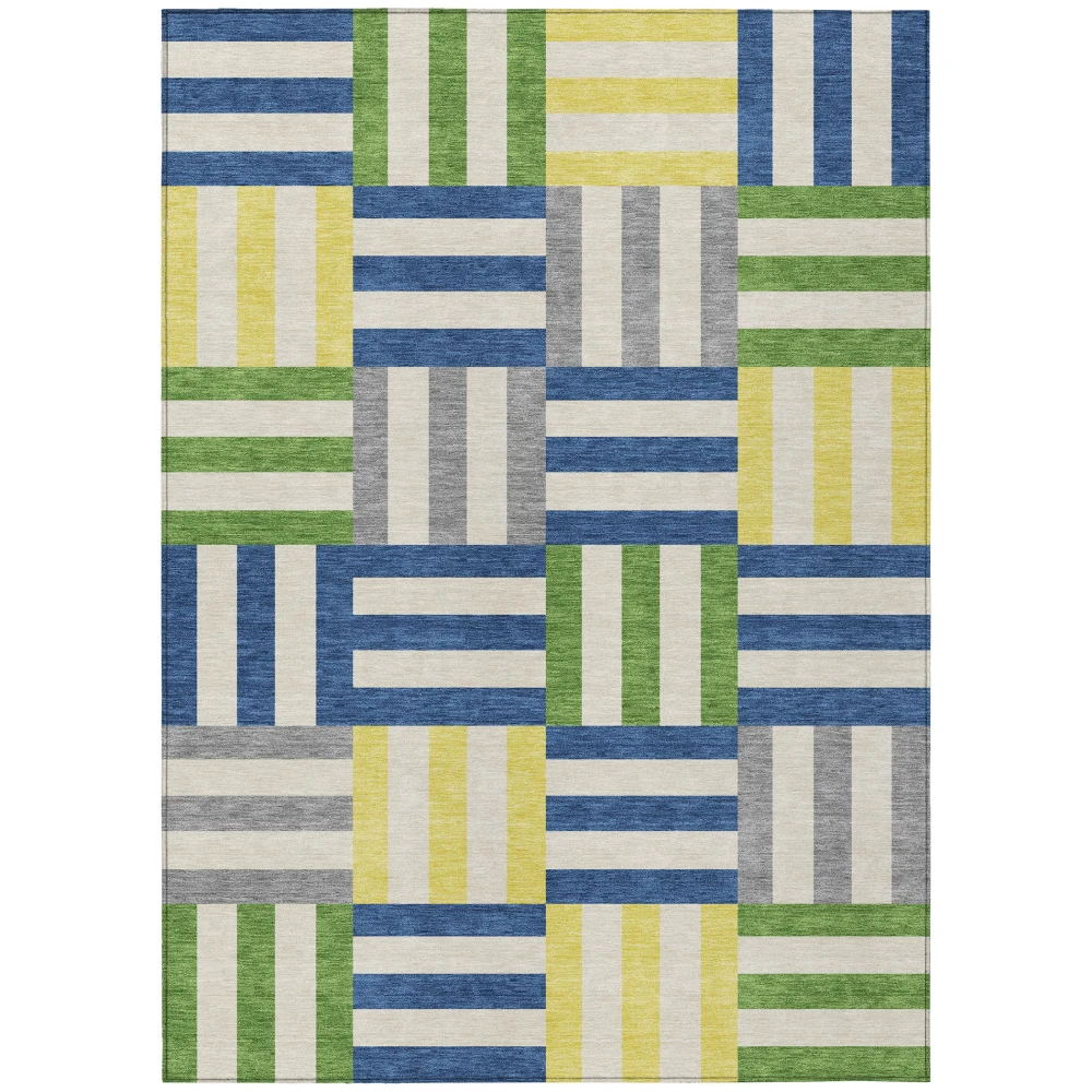 Chantille ACN2332 Blue 3' x 5' Rug