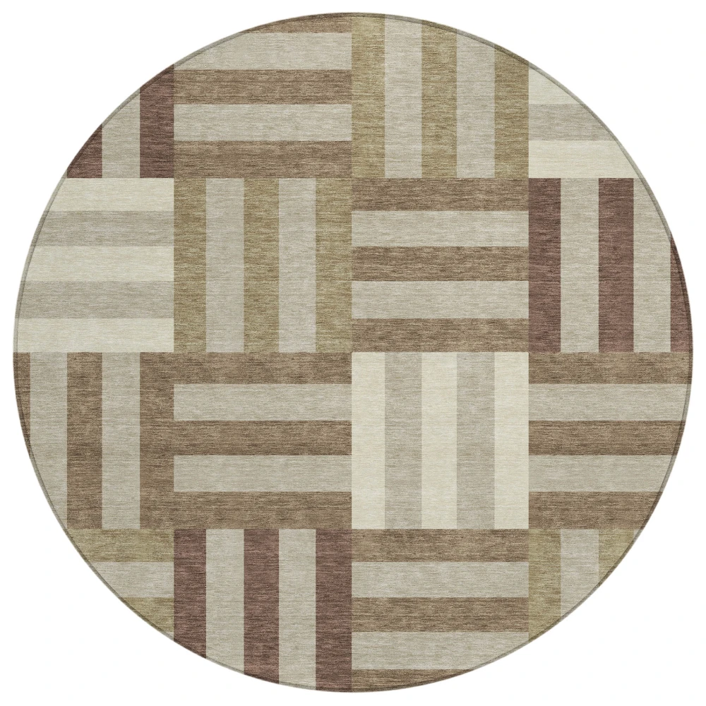 Chantille ACN2332 Brown 8' x 8' Rug