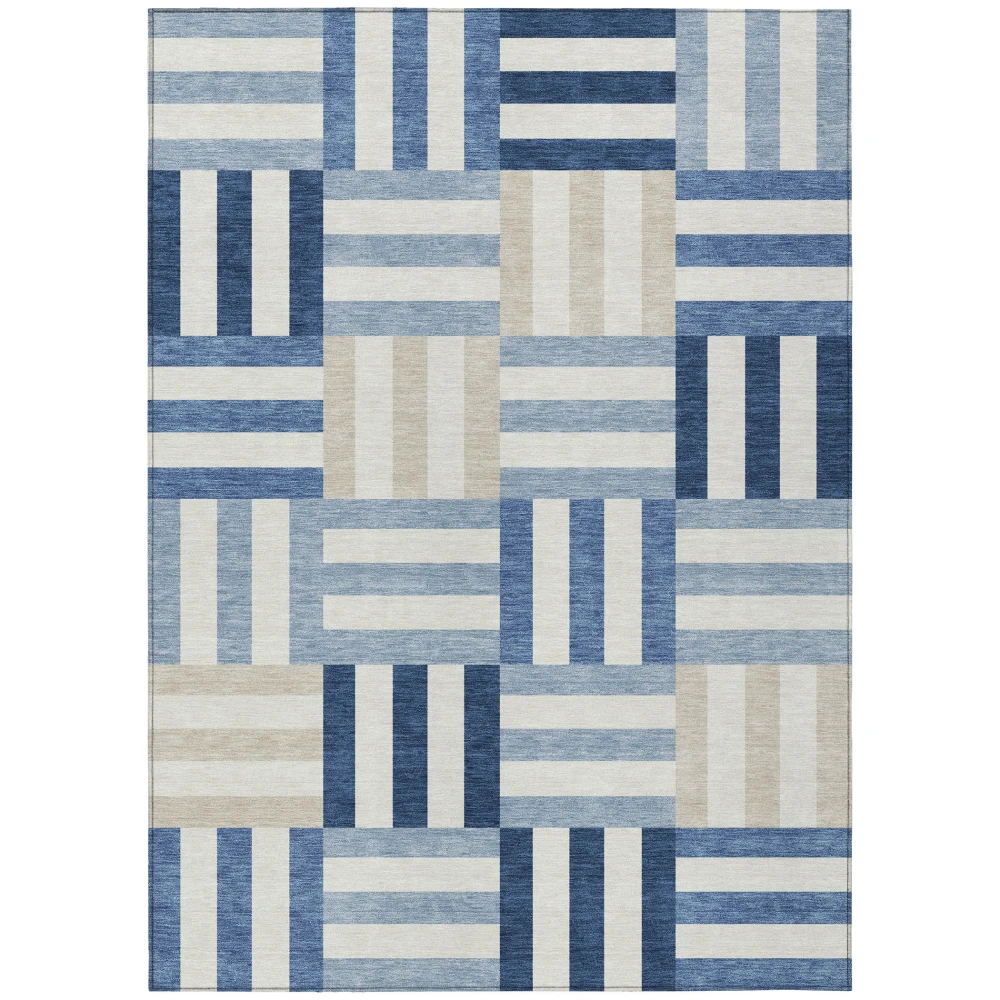 Chantille ACN2332 Navy 5' x 7'6