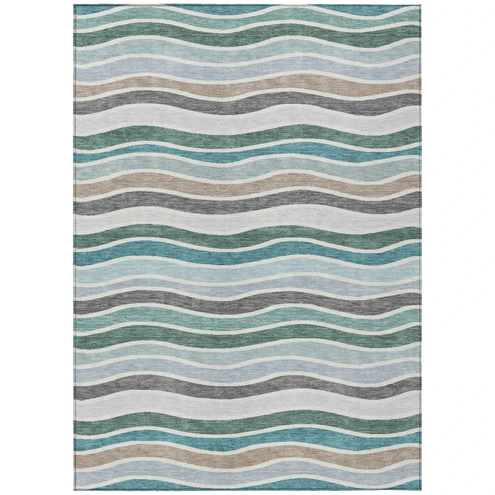 Chantille ACN2333 Teal 5' x 7'6