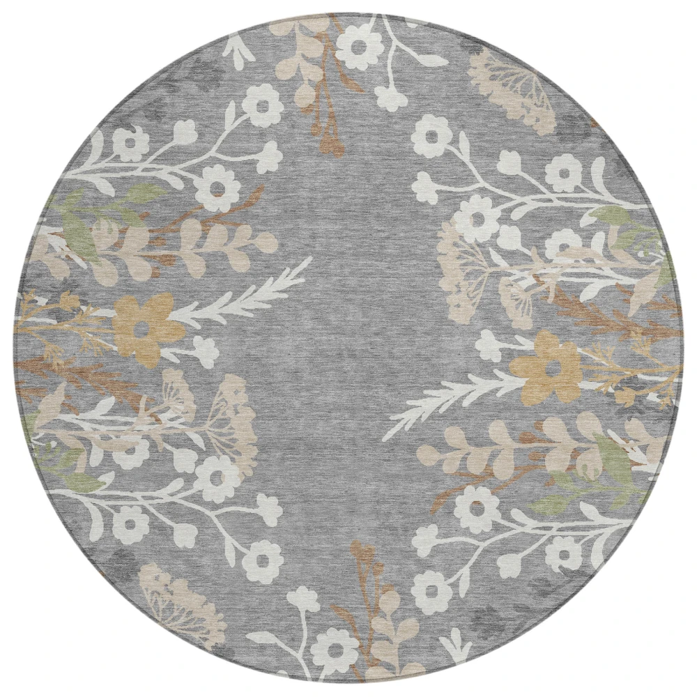 Chantille ACN2334 Gray 8' x 8' Rug
