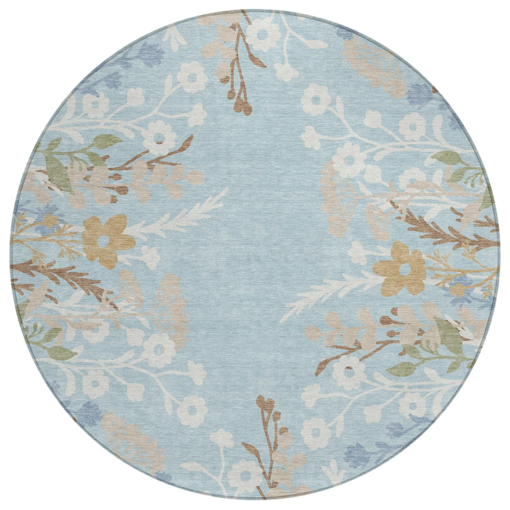 Chantille ACN2334 Sky 8' x 8' Rug