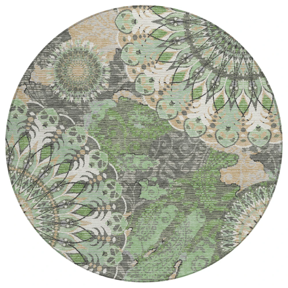 Chantille ACN2335 Green 8' x 8' Rug