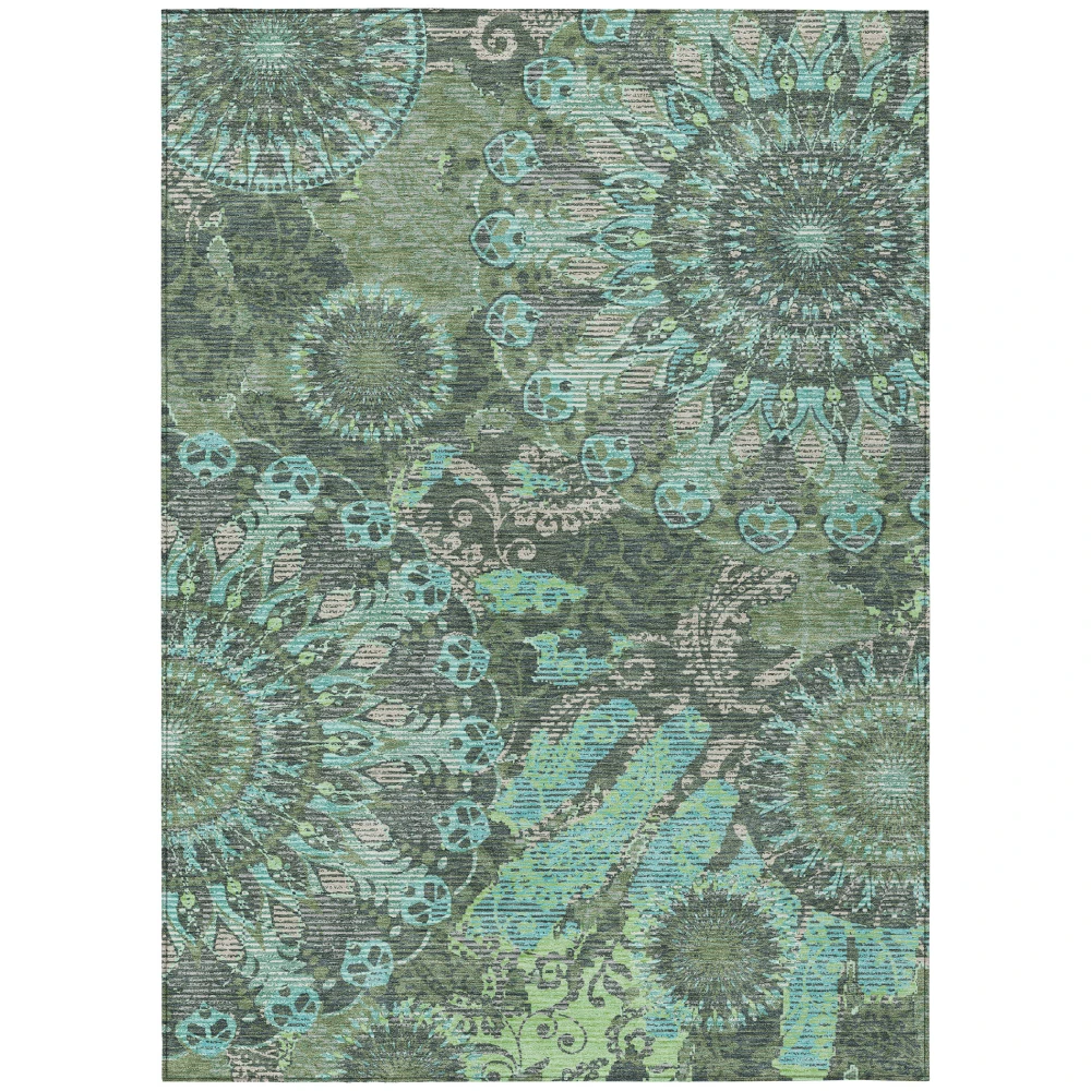 Chantille ACN2335 Olive 3' x 5' Rug