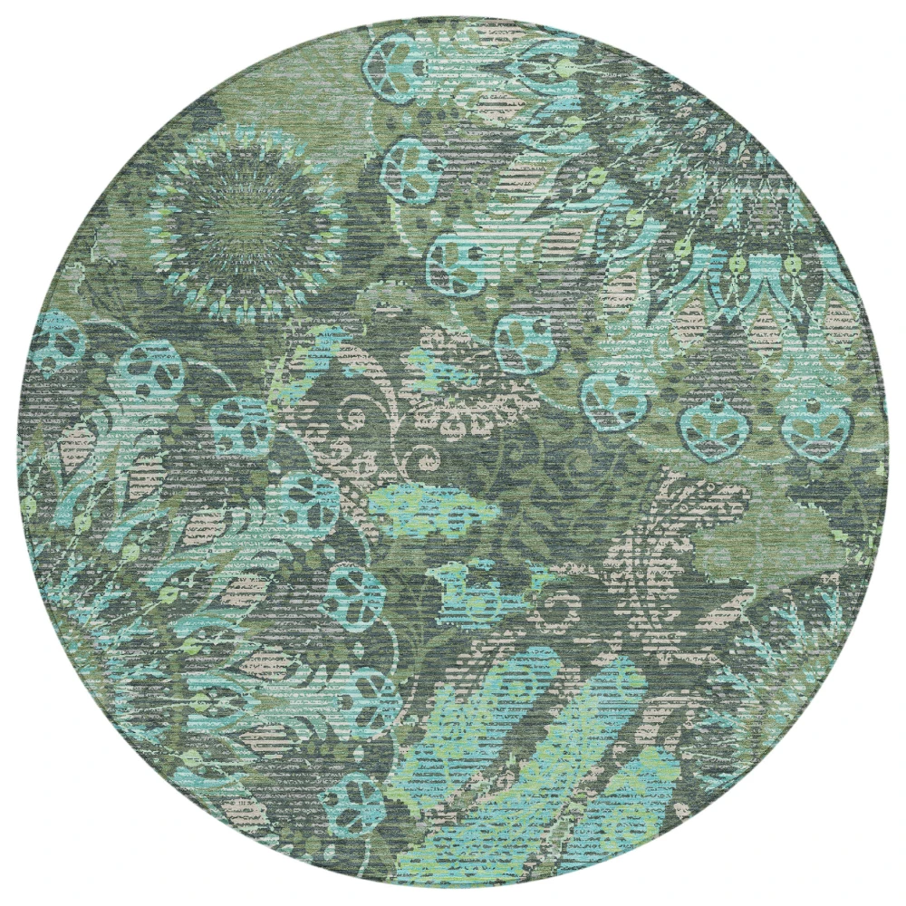 Chantille ACN2335 Olive 8' x 8' Rug