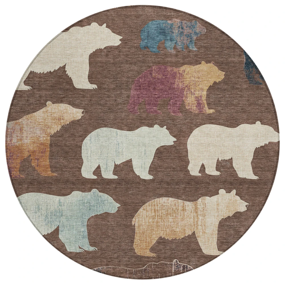 Chantille ACN2338 Chocolate 8' x 8' Rug