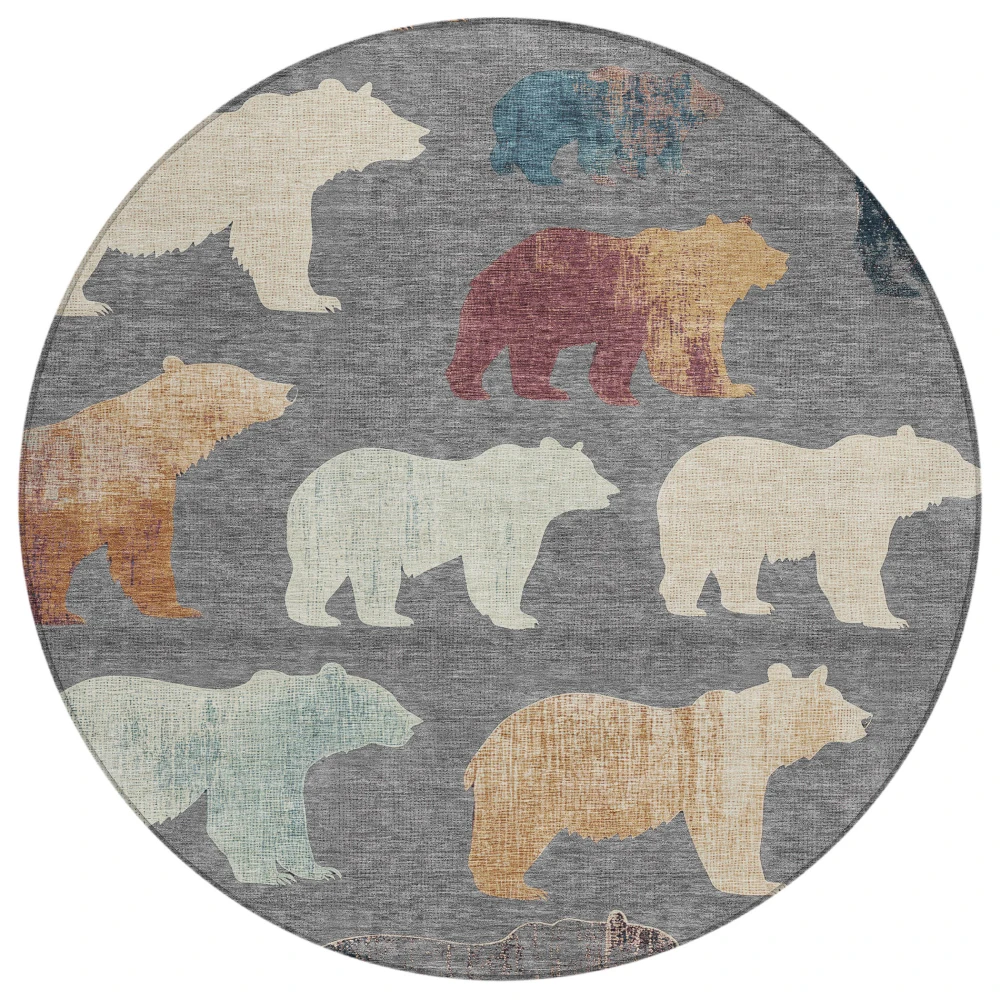 Chantille ACN2338 Gray 8' x 8' Rug