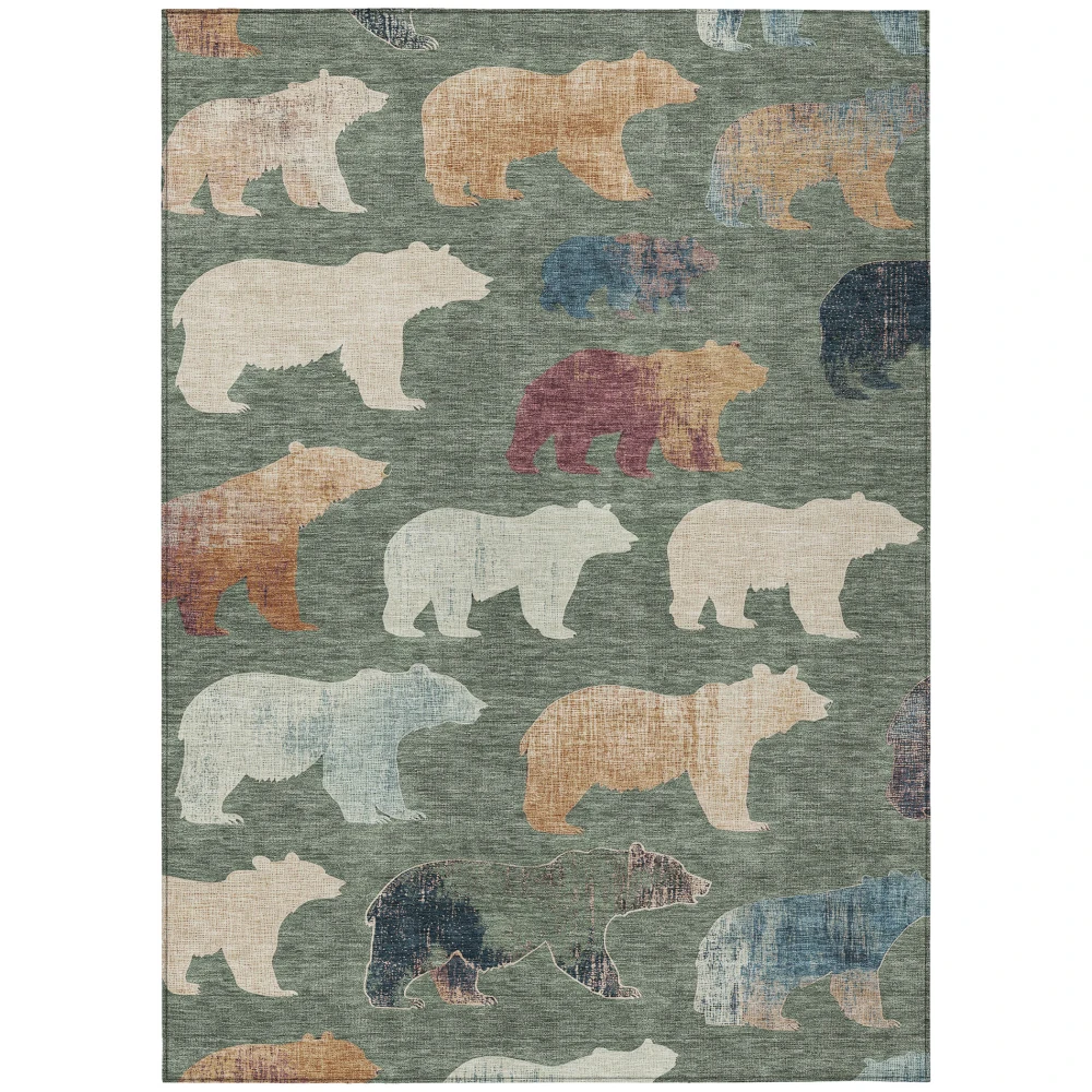 Chantille ACN2338 Green 8' x 10' Rug