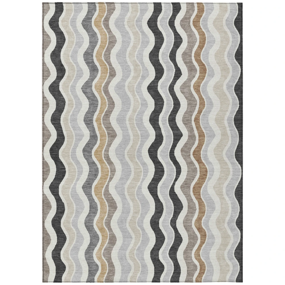 Chantille ACN2342 Charcoal 3' x 5' Rug