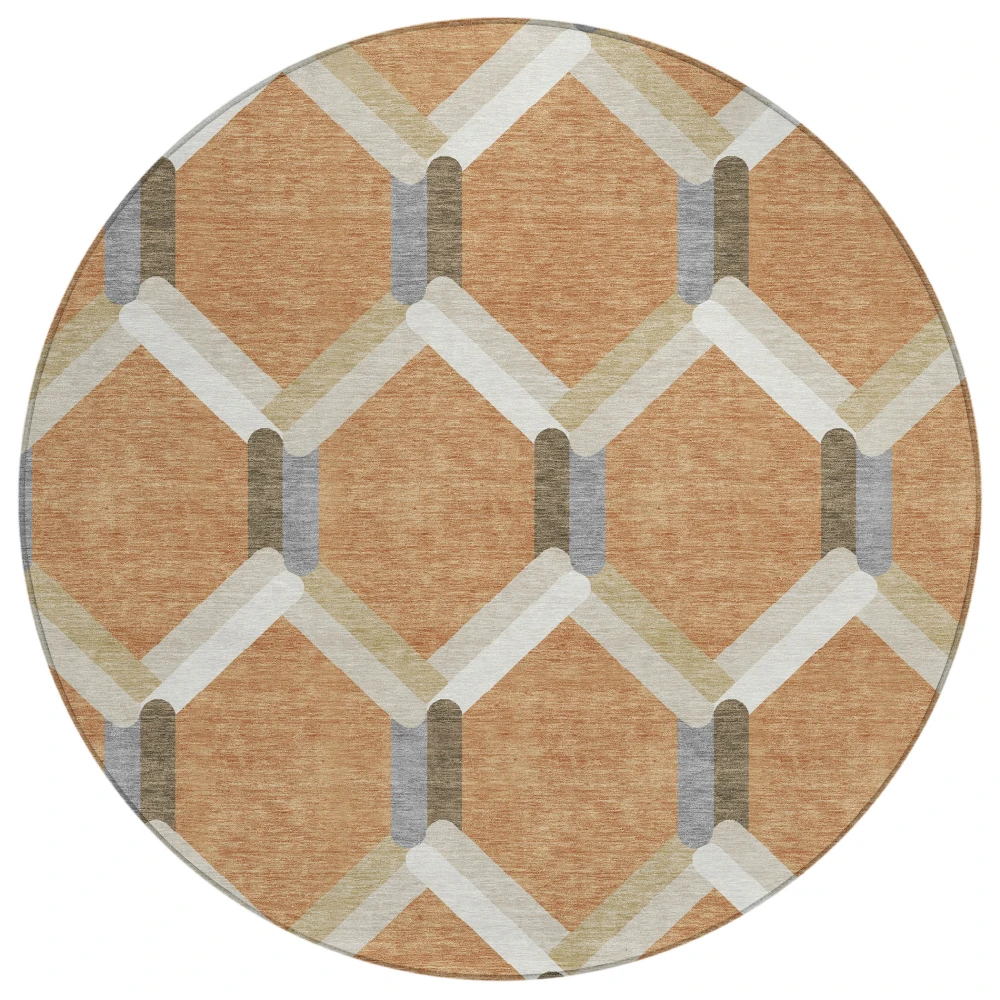 Chantille ACN2343 Copper 8' x 8' Rug