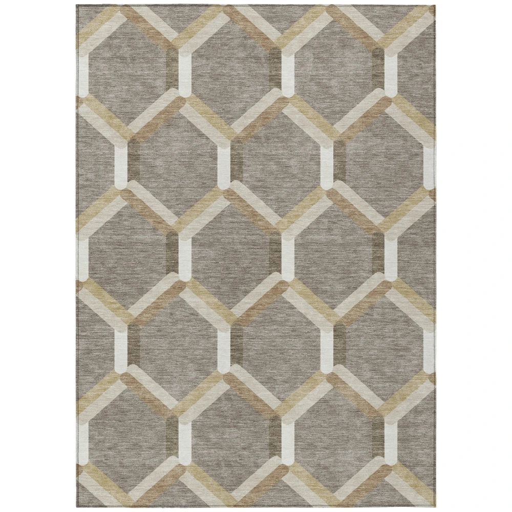 Chantille ACN2343 Taupe 5' x 7'6