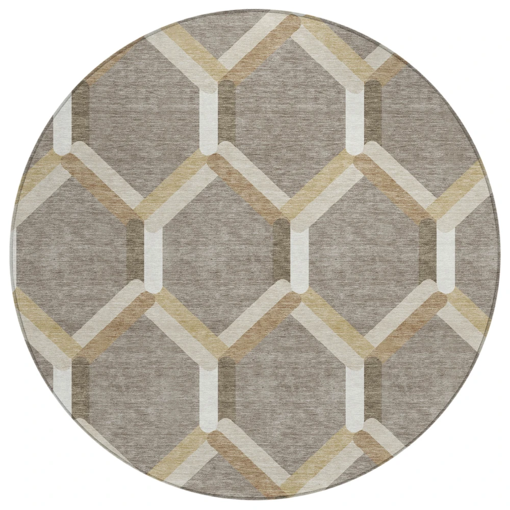 Chantille ACN2343 Taupe 8' x 8' Rug