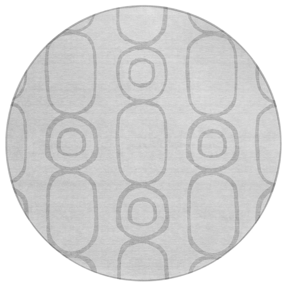 Chantille ACN2344 Silver 8' x 8' Rug