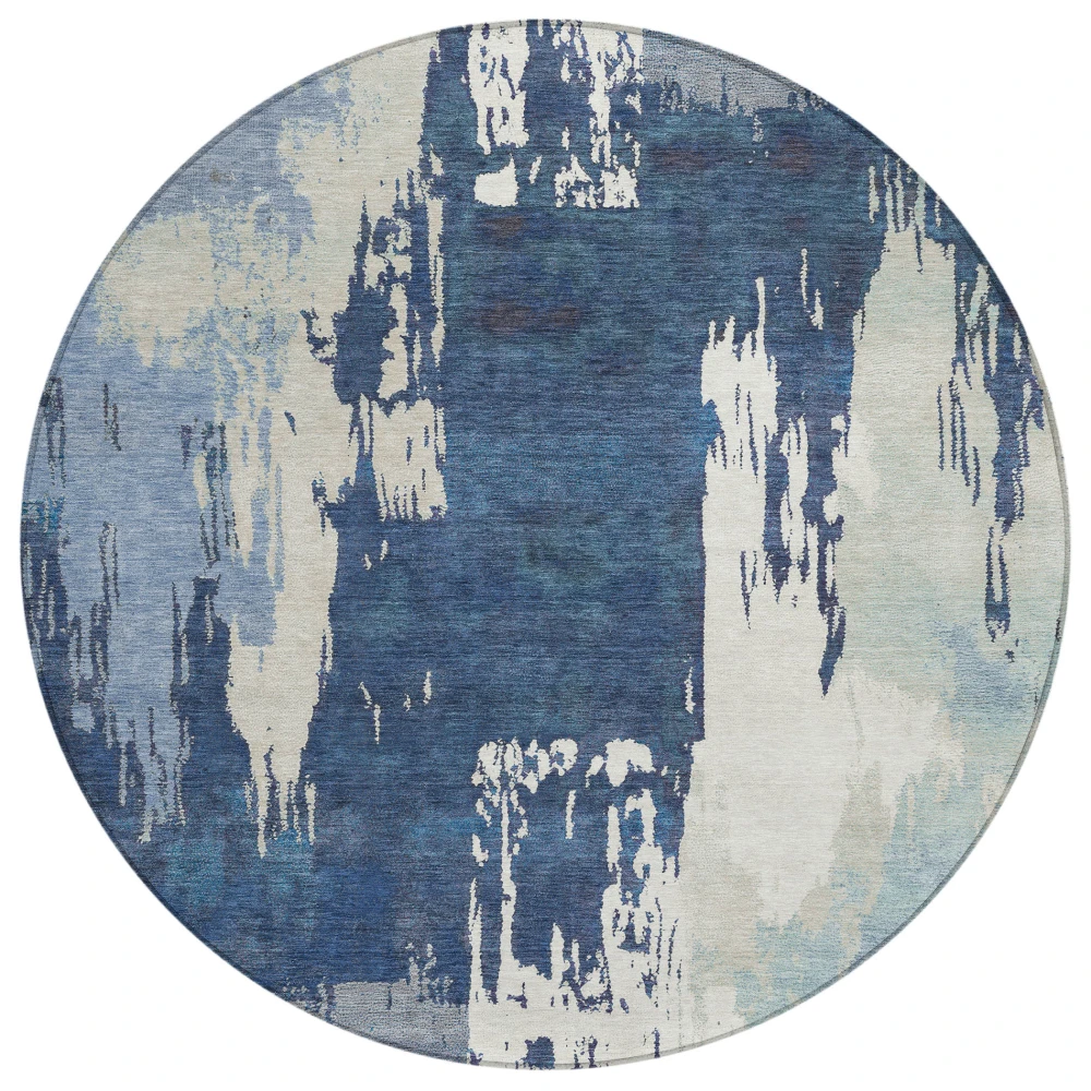Chantille ACN2347 Blue 8' x 8' Rug