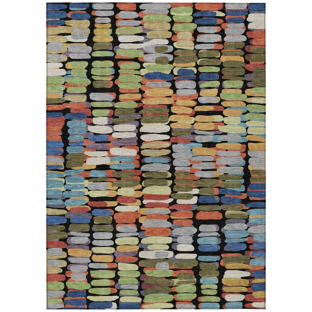 Chantille ACN2349 Black 3' x 5' Rug