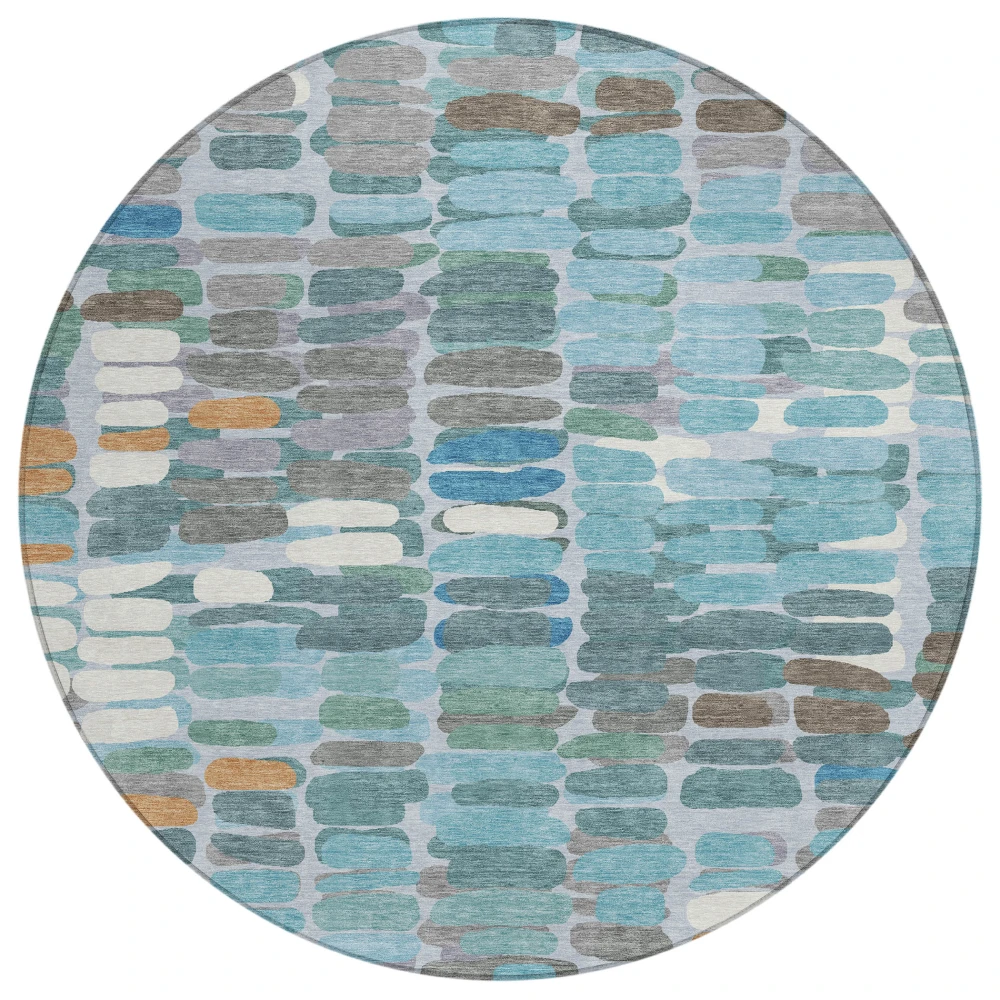 Chantille ACN2349 Teal 8' x 8' Rug